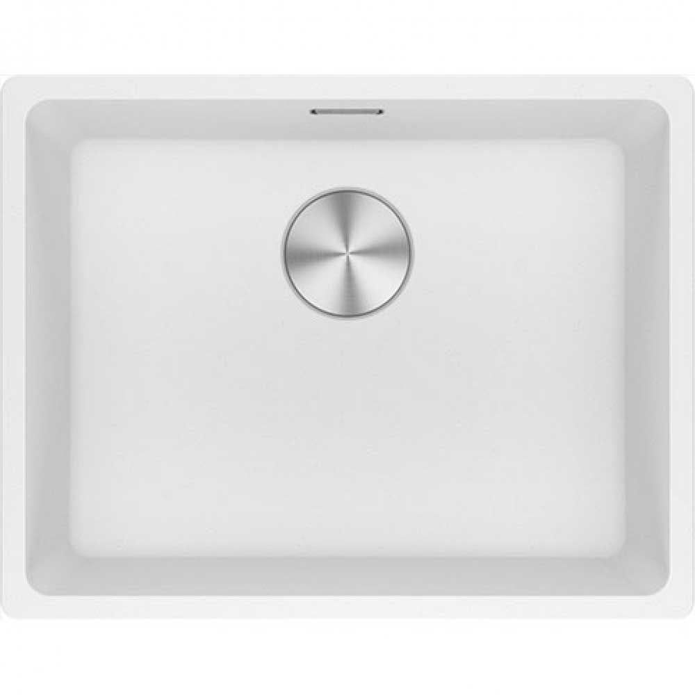 Franke Granit Eviye Tek Gözlü Damlalıksız Bx Maris Mrg 210/110-52 Bianco