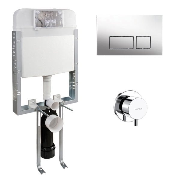 Hafele Gömme Rezervuar Seti Matto 01 Mat Krom