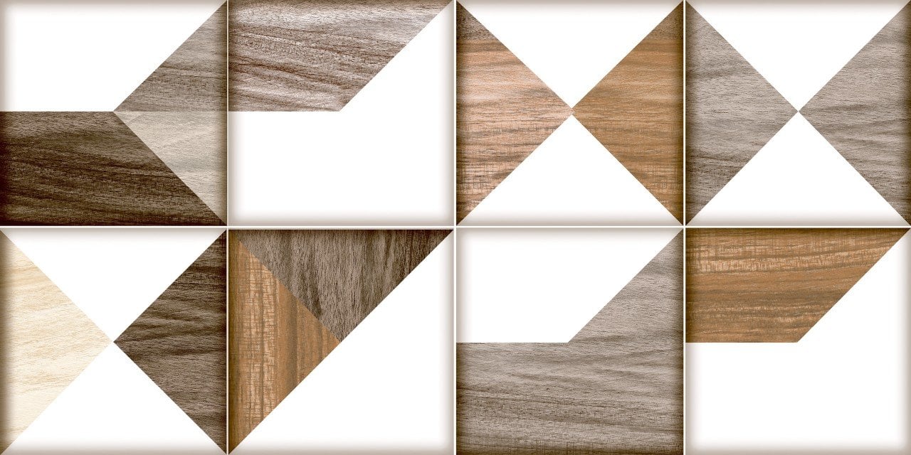 300X600 SHAPE ART KAHVE MIX