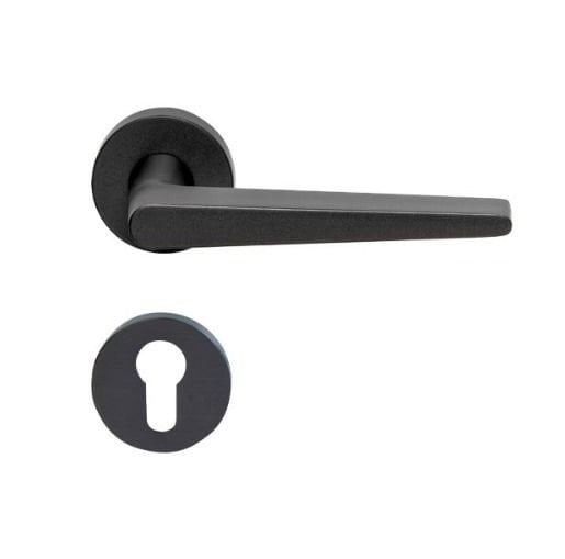 Hafele Kapı Kolu Seti Polly II Barelli Mat Siyah (50 Adet)