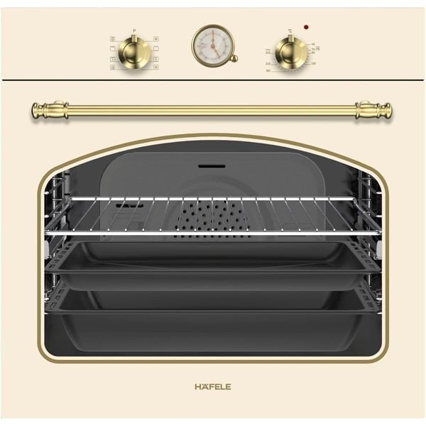 Hafele Vintage Fırın 8F 60cm Krem/Altın
