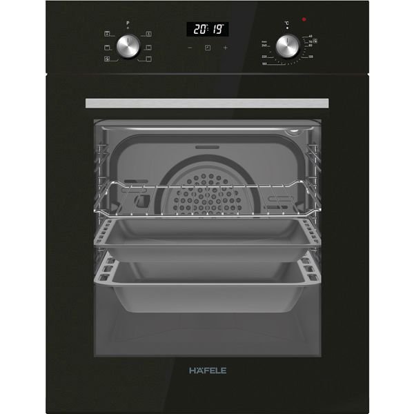 Hafele Vega Fırın 6F 45cm Siyah Cam