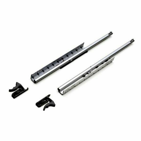 Hafele Gizli Ray Matrix Um S25 Tek Açılım Yavaşlatıcılı 400mm Galvaniz