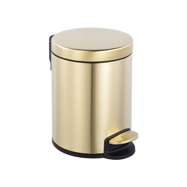 Hafele COMFY Pedallı Çöp Kutusu 5L Mat Altın