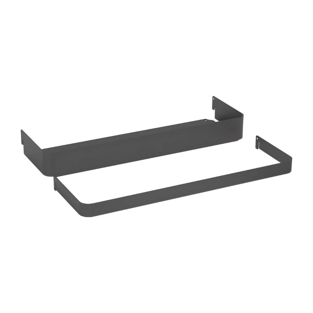 Hafele K-LINE Side Bordürlü Raf Antrasit