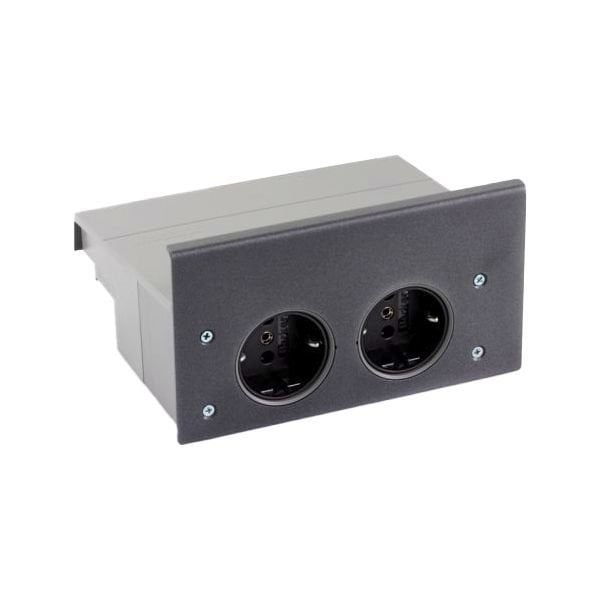 Hafele LINERO MosaiQ eBoxx Priz Siyah