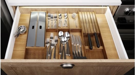 Hafele LEGRO Bıçaklık Koyu Meşe 140x470x45