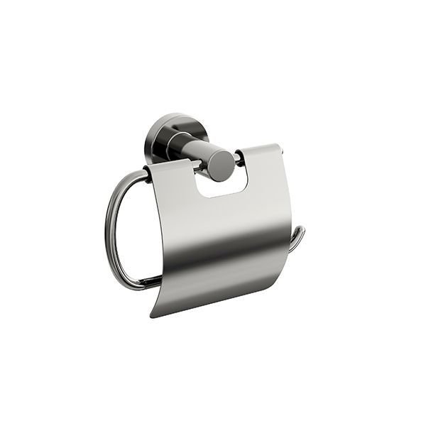 Hafele OZO  Kapaklı Tuvalet Kağıtlığı Titanyum