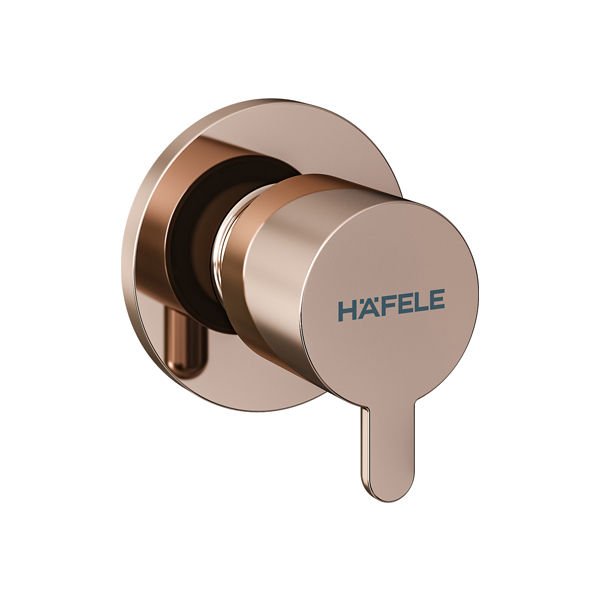 Hafele ACTIFLO Ankastre Stop Valf G(1/2'') Parlak Rose