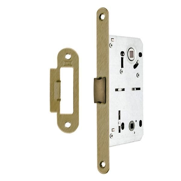 Hafele H50.08 Banyo Tipi (WC) Dilden Kilit Antik Bronz 50/18/90mm