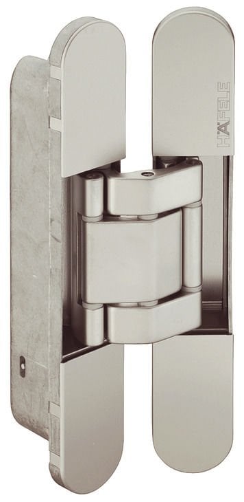 Hafele CDH 120 Gizli Menteşe Mat Nikel 140kg