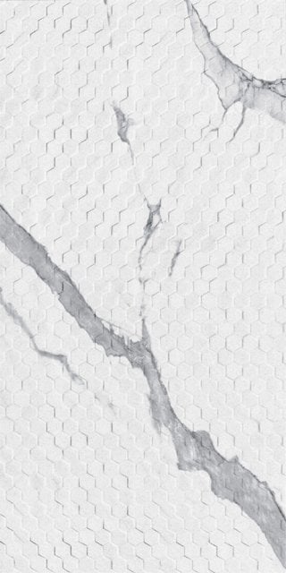 320X640 MONTE CARLO HEXAGON BEYAZ