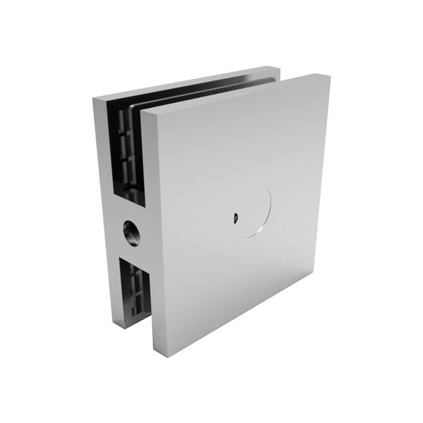 Hafele FORTIUS 01 Cam Tutucu D/C 90° Parlak Krom