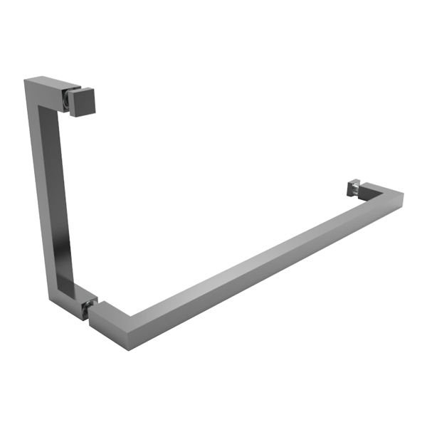 Hafele CITIUS S Havluluk - Çekme Kol Köşeli Titanyum