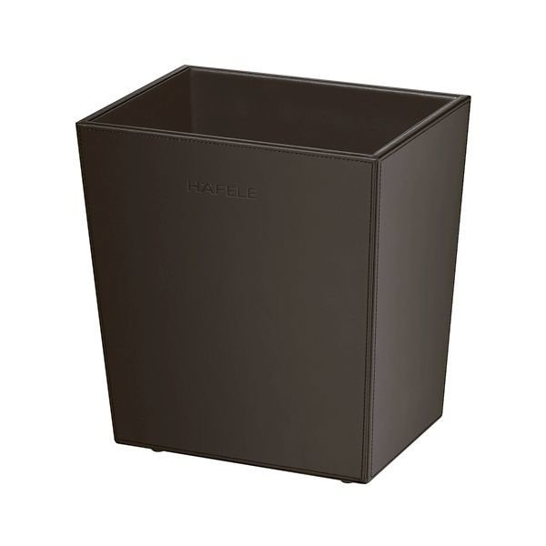 Hafele PELLE Çöp Kutusu Siyah Deri