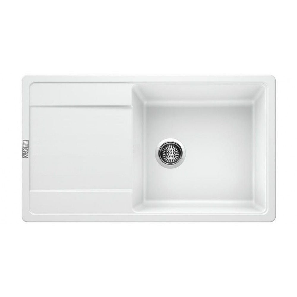 Quarstone LUSTER XL 6S Tezgah Üstü Beyaz Granit Evye