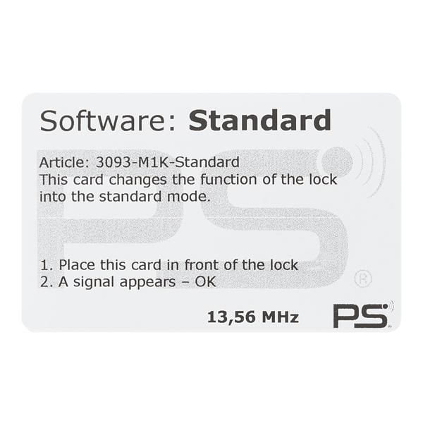 Hafele Programlama Kartı Standart