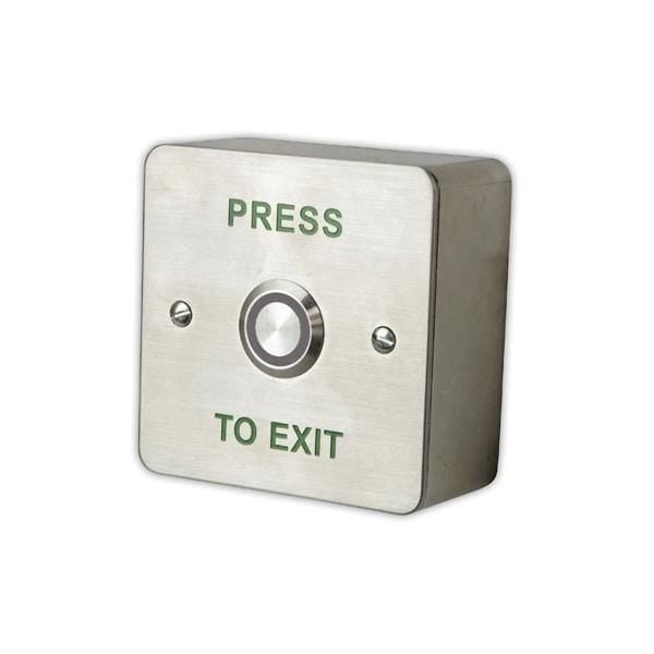 Hafele Çıkış Butonu Yüzeye Monte Montaj Paslanmaz Çelik Mat