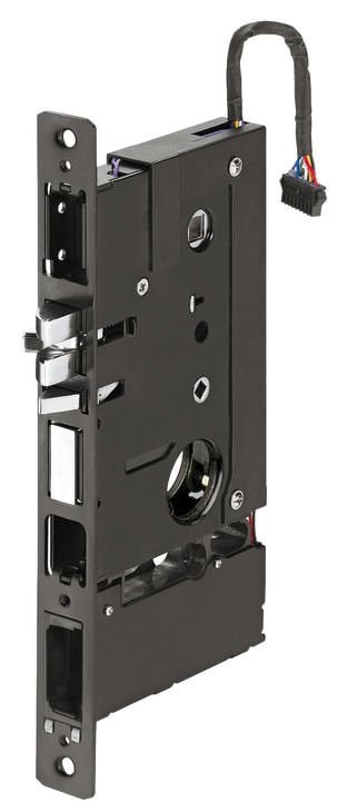 Hafele DT Lite Gömme Kilit Paslanmaz Çelik Mat Sağ Dışa