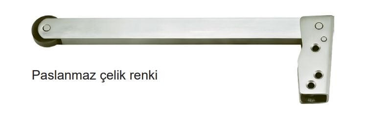 Hafele Kapı Sıralama Mekanizması Paslanamaz Çelik Renkli  280mm