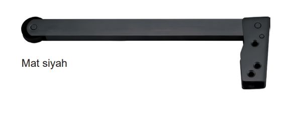 Hafele Kapı sıralama mekanizması,siyah 280mm