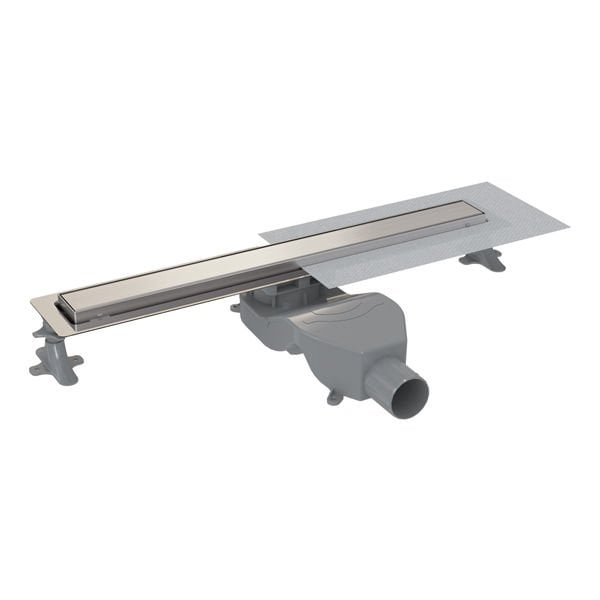 Hafele PROLINE Duş Kanalı Yatay 400mm Paslanmaz Çelik