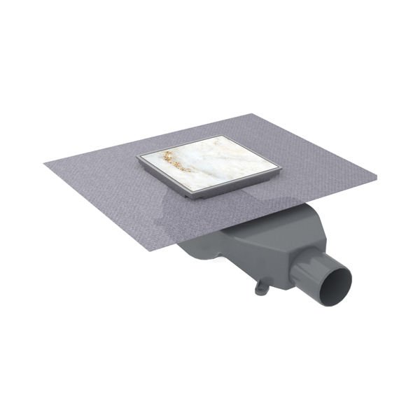 Hafele VENTUS Yer Süzgeci Yatay 150X150 Paslanmaz Çelik