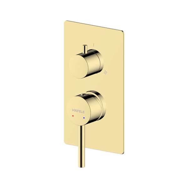 Hafele NEOMIX S 3F Anksatre Banyo Bataryası Parlak Altın