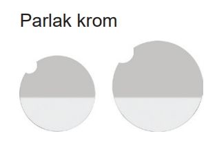 Hafele CITIUS FORTIUS Yedek Kapak Seti Parlak Krom