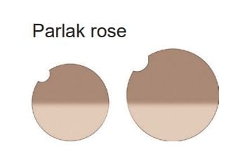 Hafele CITIUS FORTIUS Yedek Kapak Seti Parlak Rose