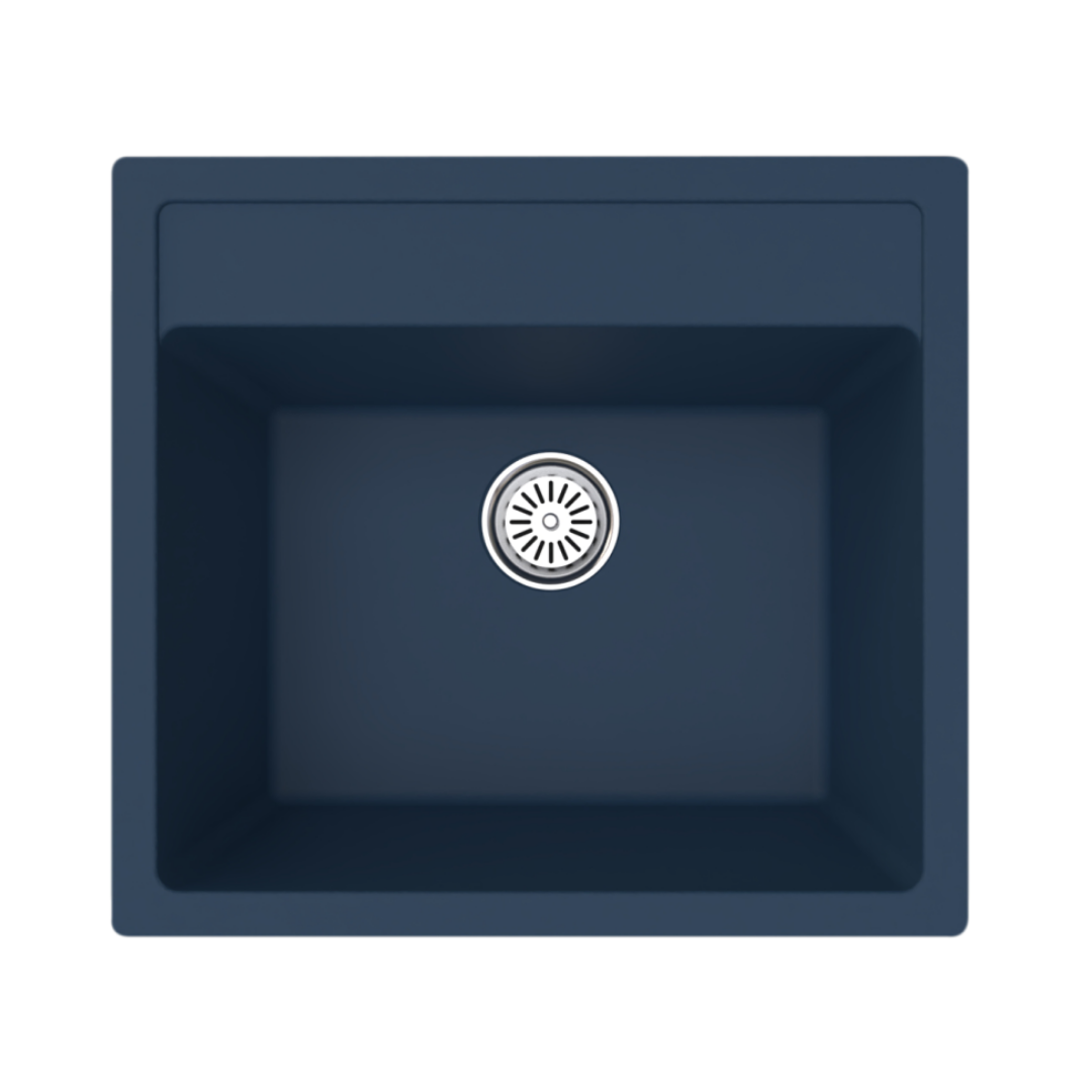 Vantole Granit Eviye Tek Hazneli 540x440mm Antrasit