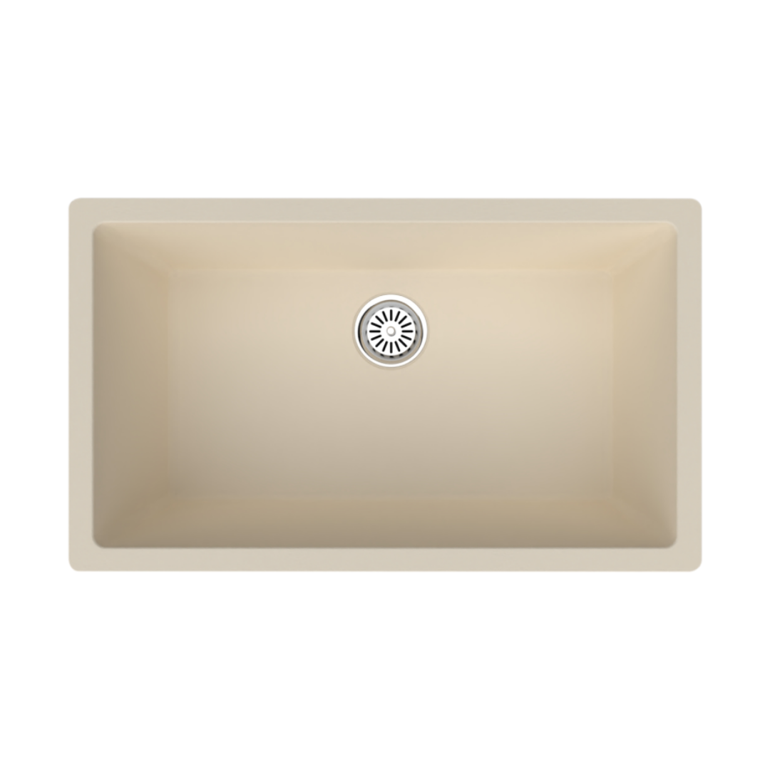 Vantole Granit Eviye 760x450mm Tek Gözlü Bej