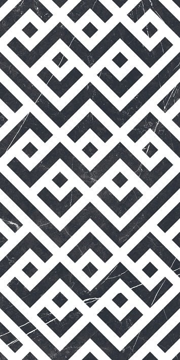 600X1200 CORDOBA SIYAH DEKOR TAM PARLAK REKTIFIYE