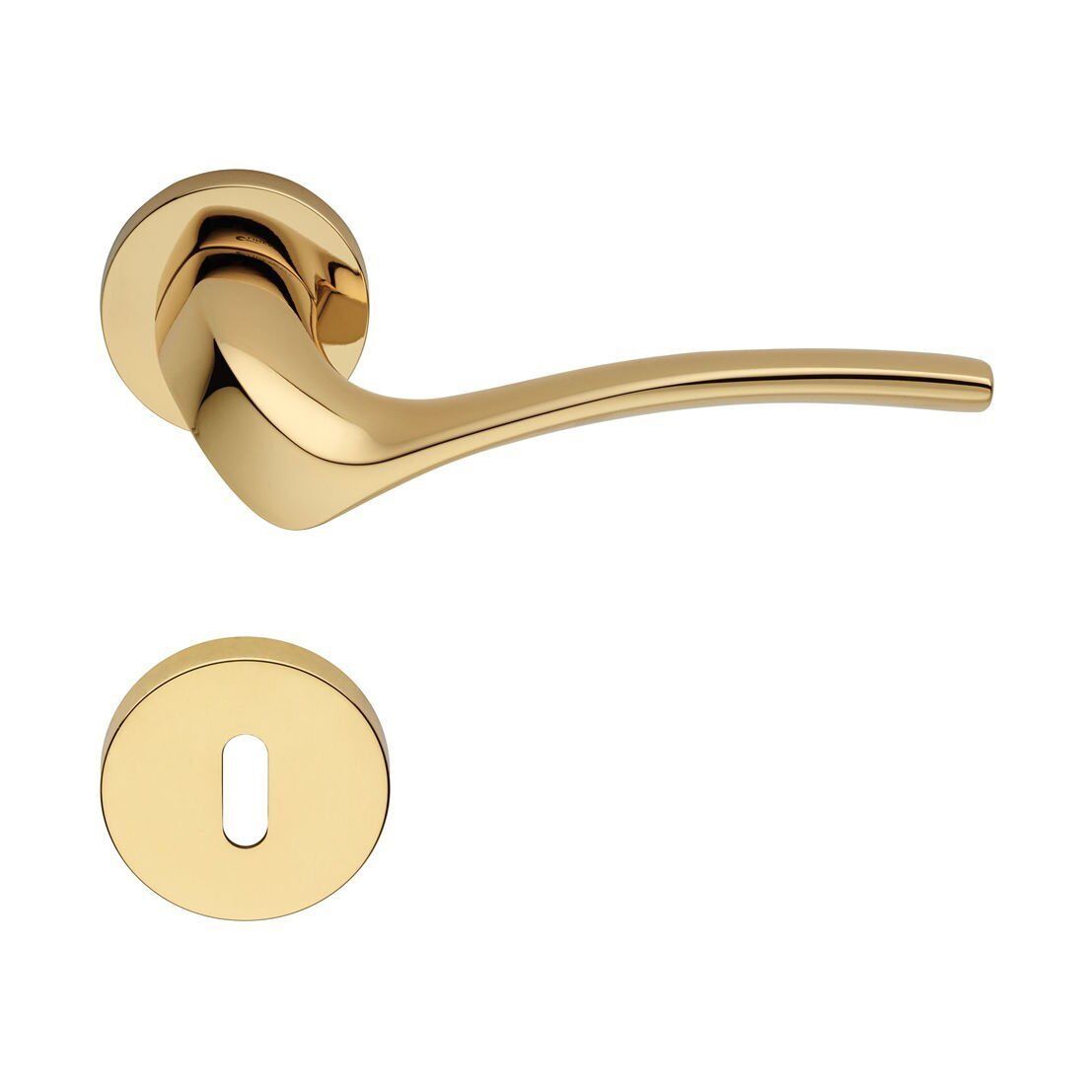 Ibis Kapı Kolu Seti Parlak Pirinç