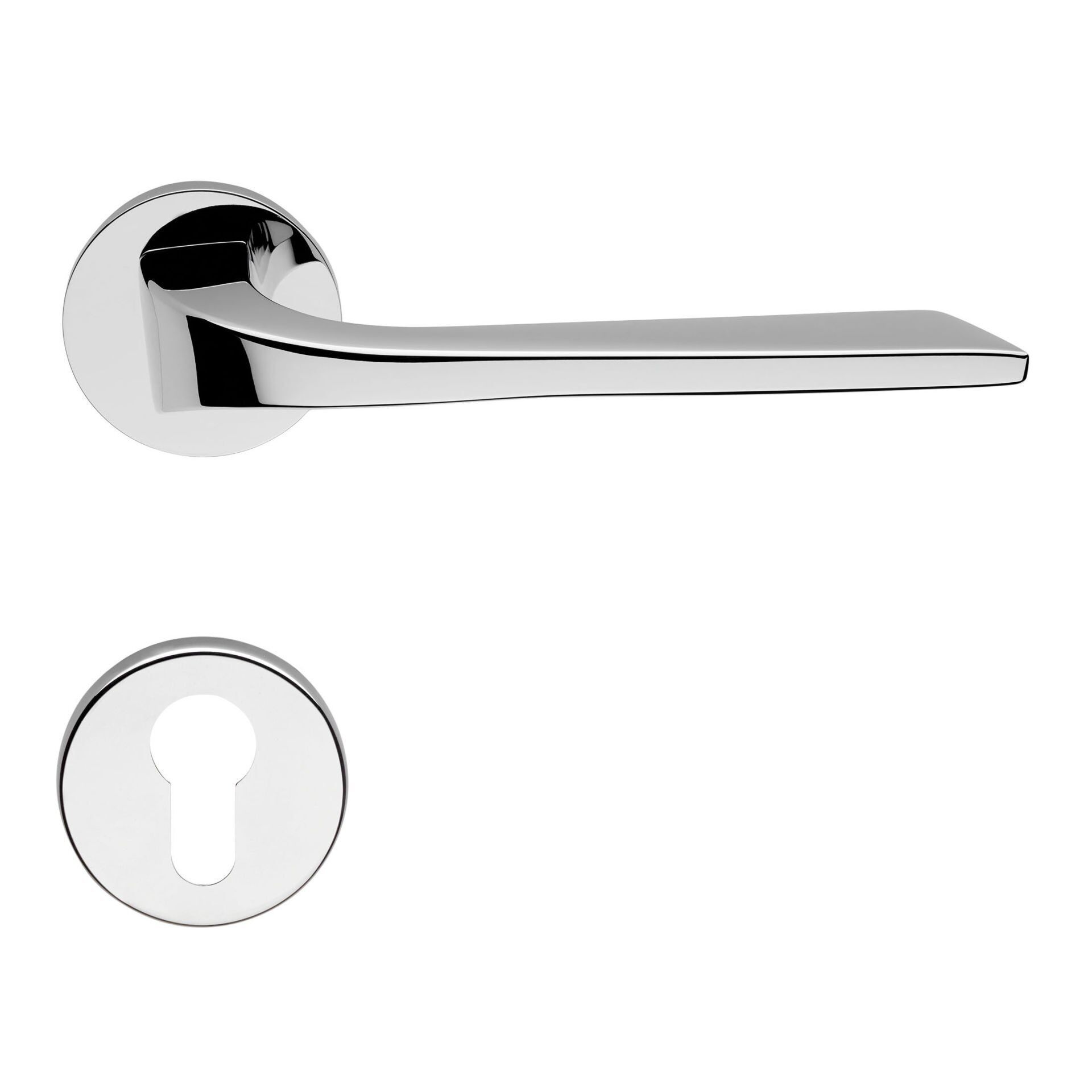 Living Kapı Kolu Seti Parlak Krom