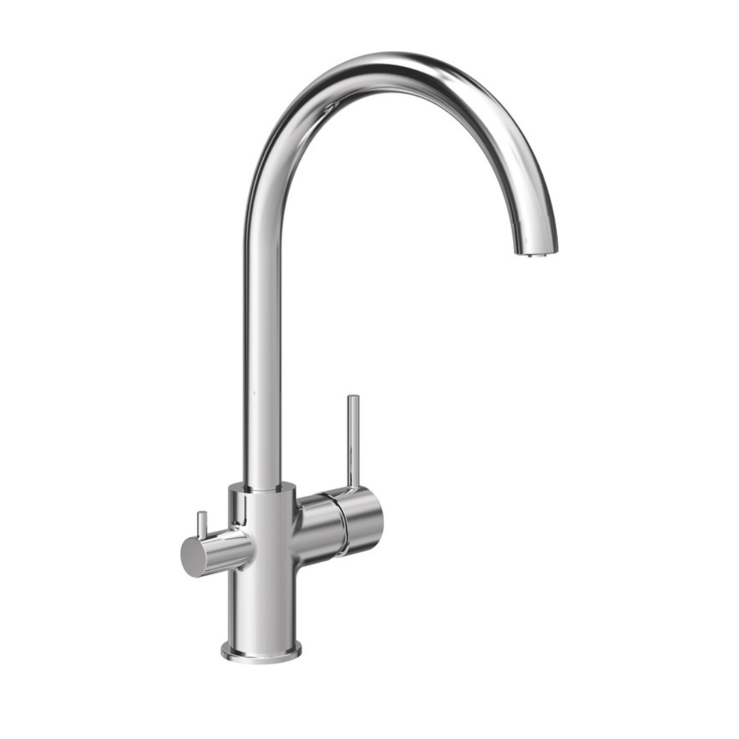 Hafele Spark Arıtmalı Evye Bataryası Spiralsiz Parlak Krom