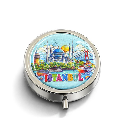 İstanbul Temalı İlaç Kutusu - Model 7