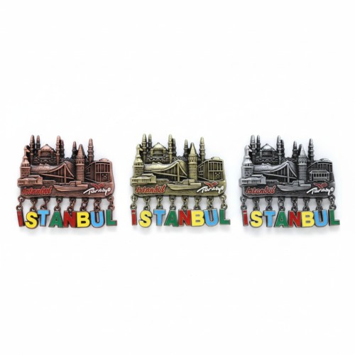 Sarkaçlı İstanbul Temalı Magnet 