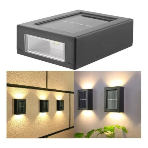 Solar 4 Ledli Duvar Aydınlatması 