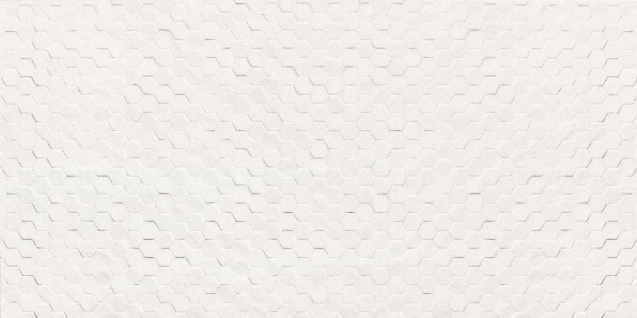 300X600 GEOSTONE BEYAZ HEXAGON K:9