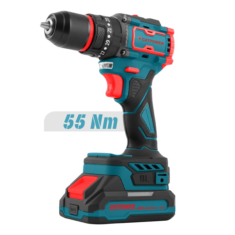 KÖMÜRSÜZ AKÜLÜ DARBELİ VİDALAMA Li-iON 20V 2.0Ah 70 PARÇA AKSESUARLI