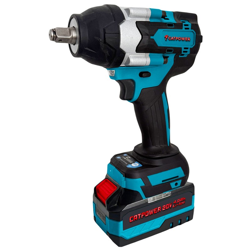 KÖMÜRSÜZ AKÜLÜ SOMUN SIKMA 1/2" 20V 4.0Ah Li-İon