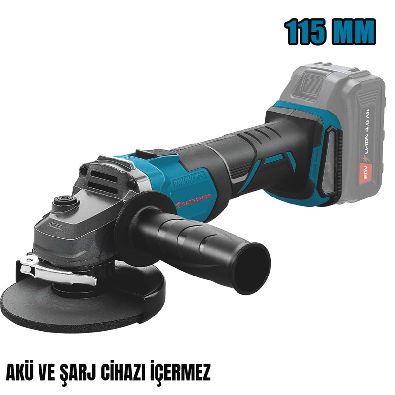 KÖMÜRSÜZ AKÜLÜ AVUÇ TAŞLAMA 20V Lİ-İON