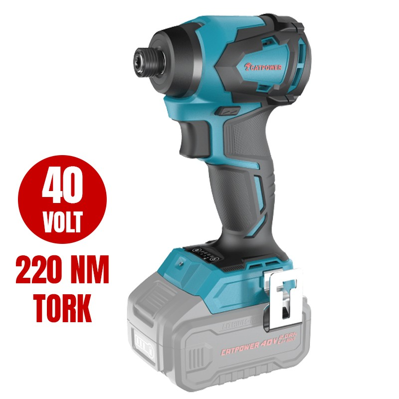 KÖMÜRSÜZ AKÜLÜ TORKLU VİDALAMA Lİ-İON 40V