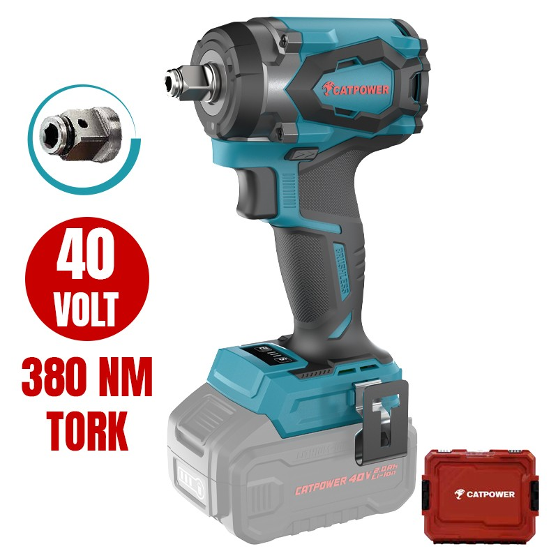 KÖMÜRSÜZ AKÜLÜ SOMUN SIKMA VE TORKLU VİDALAMA 1/2''   Lİ-İON 40V