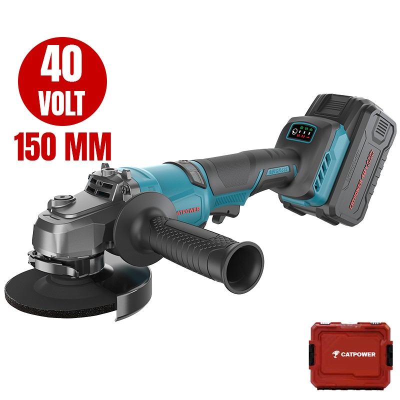 KÖMÜRSÜZ AKÜLÜ AVUÇ TAŞLAMA 150 MM Lİ-İON 40V