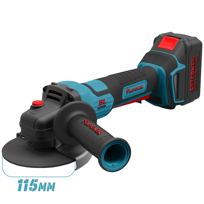 KÖMÜRSÜZ AKÜLÜ AVUÇ TAŞLAMA 115MM Lİ-İON 20V 4.0Ah