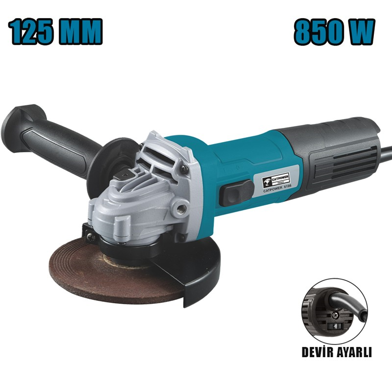 AVUÇ TAŞLAMA 125MM 850W DEVİR AYARLI