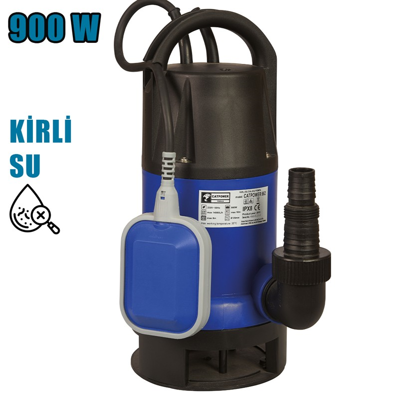 KİRLİ SU DALGIÇ POMPA   14 TON 900W