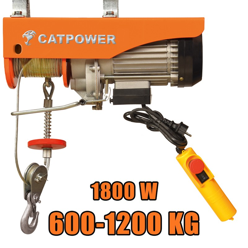 ELEKTRİKLİ VİNÇ 600-1200 KG 1800W